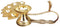 Brass Ganga Arti 5 Bati 0.57Kg